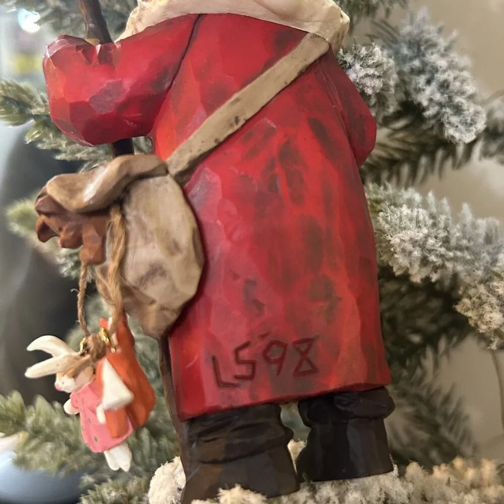 Hallmark Keepsake Christmas Ornaments Lot of 5 Holiday Santa Cats Nutcracker